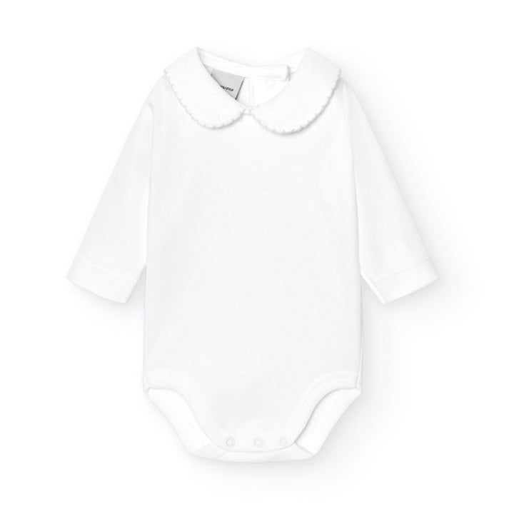 Romper pique kraag (lange mouw) - Babidu