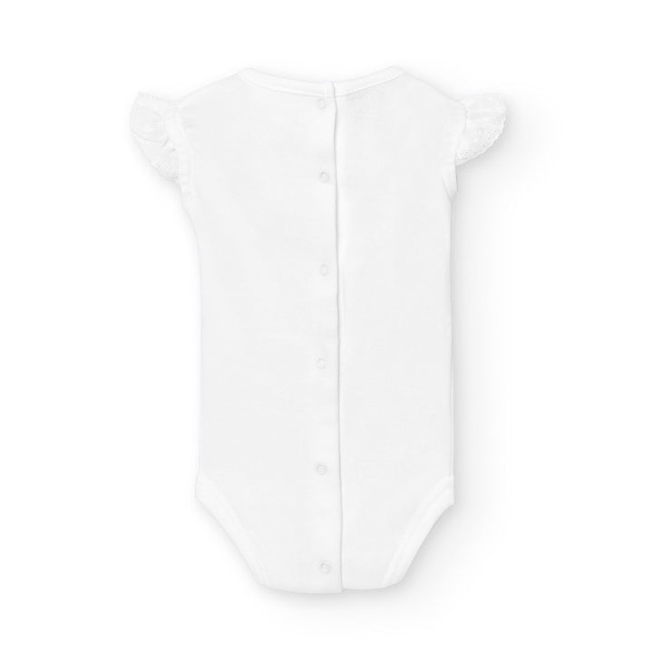 Romper broderie mouwtjes - Babidu