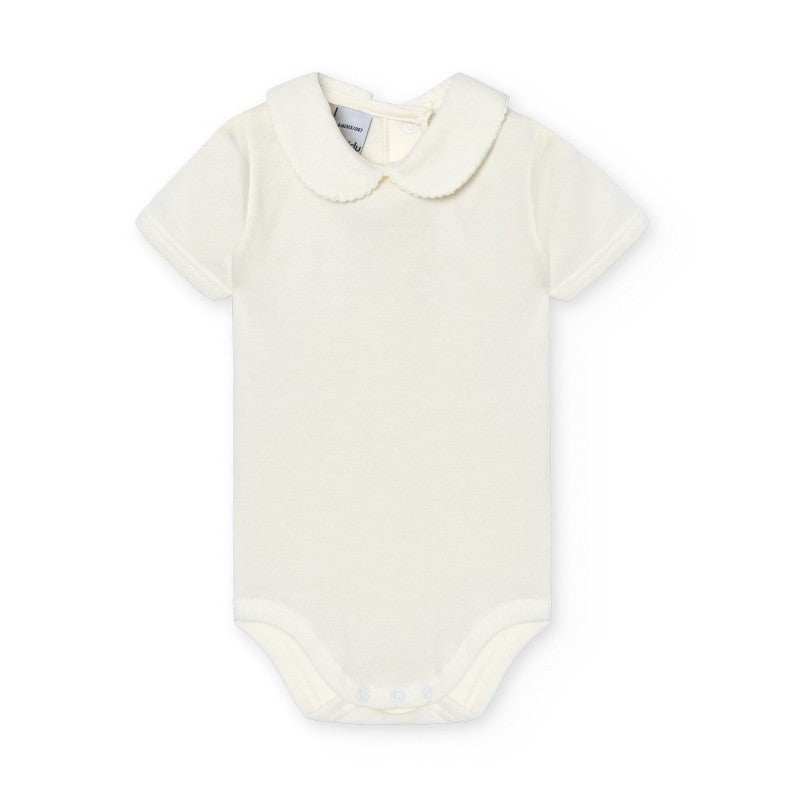 Romper ronde kraag (korte mouw) - Babidu