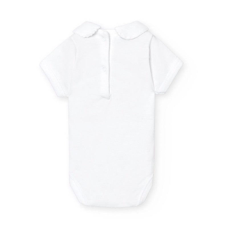 Romper ronde kraag (korte mouw) - Babidu