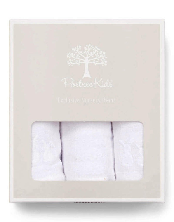 Hydrofiele doekjes 3 stuks (div. kleuren) - Poetree