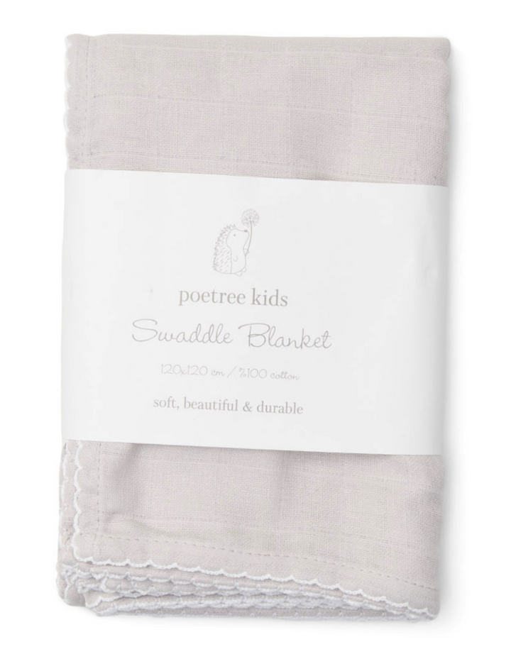 Swaddle120x120  (div. kleuren ) - Poetree Kids