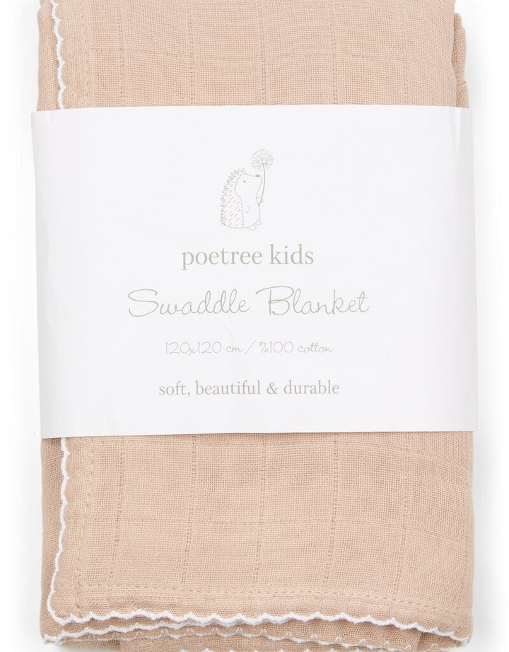 Swaddle120x120  (div. kleuren ) - Poetree Kids
