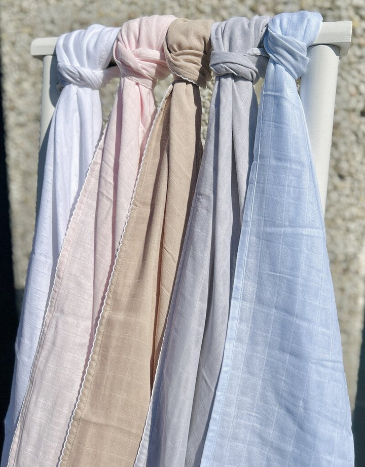 Swaddle120x120  (div. kleuren ) - Poetree Kids