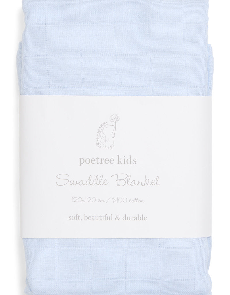 Swaddle120x120  (div. kleuren ) - Poetree Kids