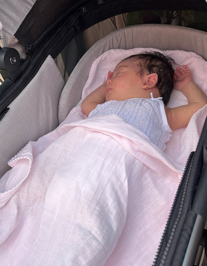 Swaddle120x120  (div. kleuren ) - Poetree Kids