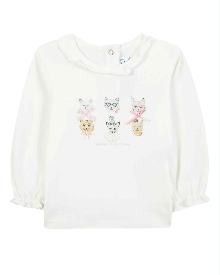 T-shirt petit chats - Tartine et Chocolat