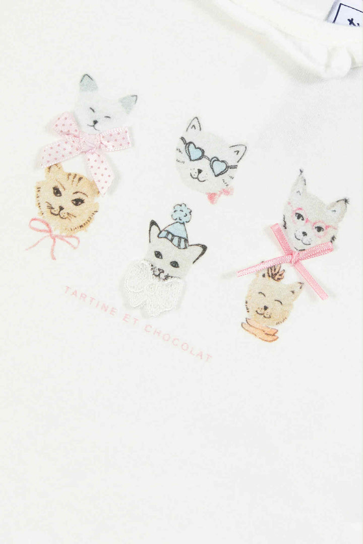 T-shirt petit chats - Tartine et Chocolat