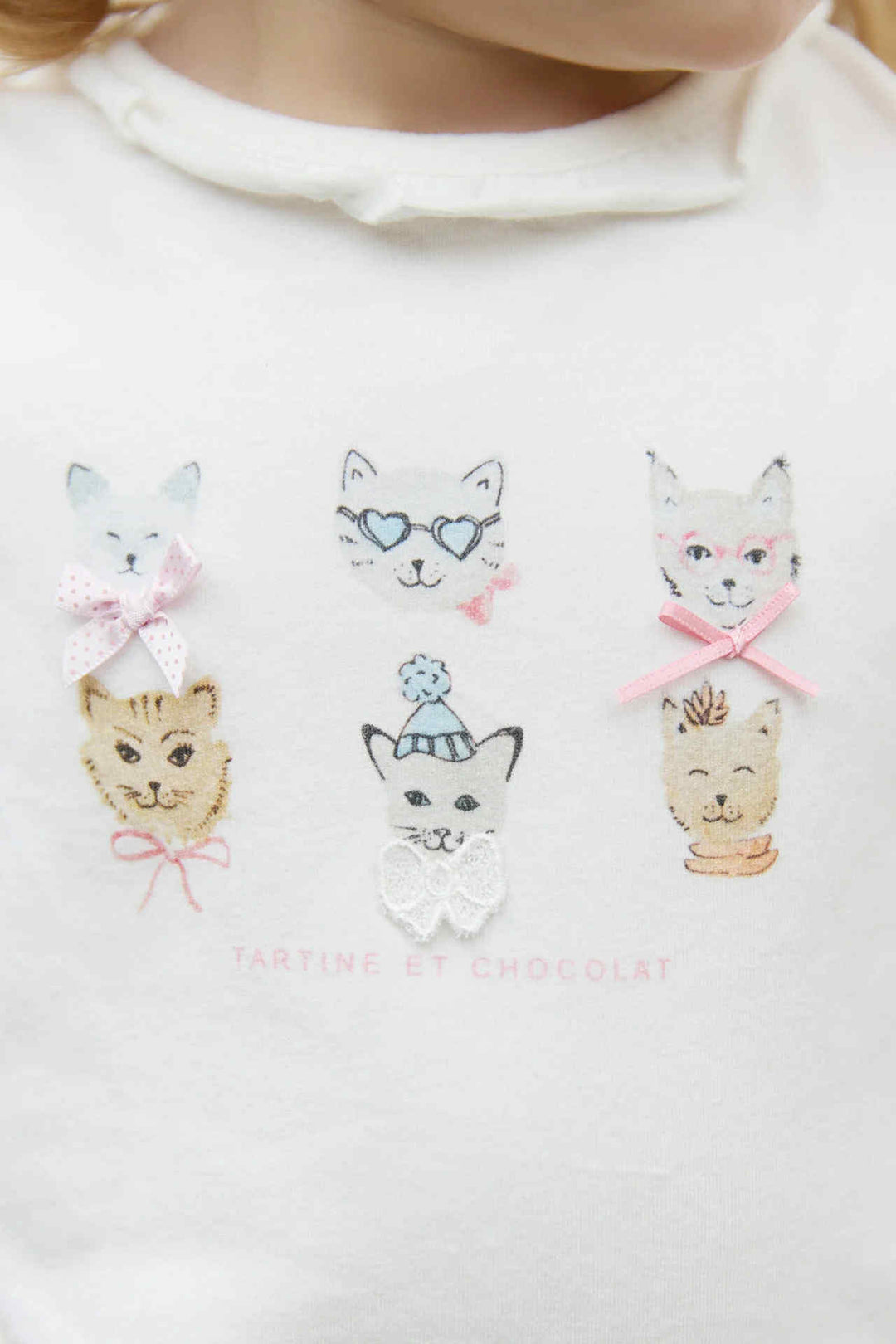 T-shirt petit chats - Tartine et Chocolat