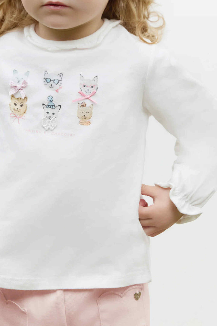 T-shirt petit chats - Tartine et Chocolat