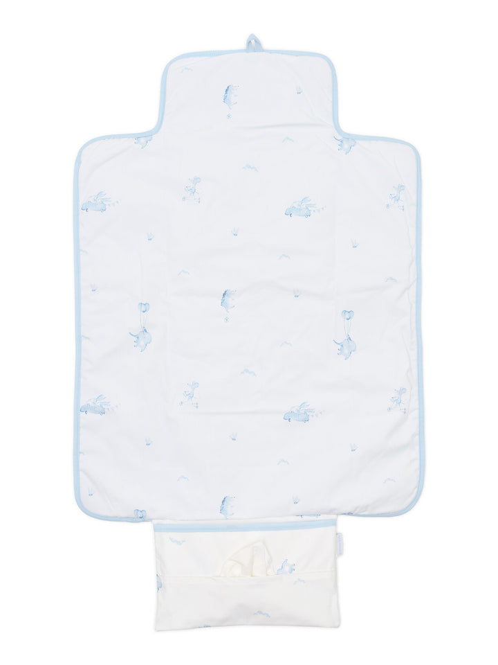 Poetree Kids reisverschoonmat jersey katoen | Personaliseerbaar met naam