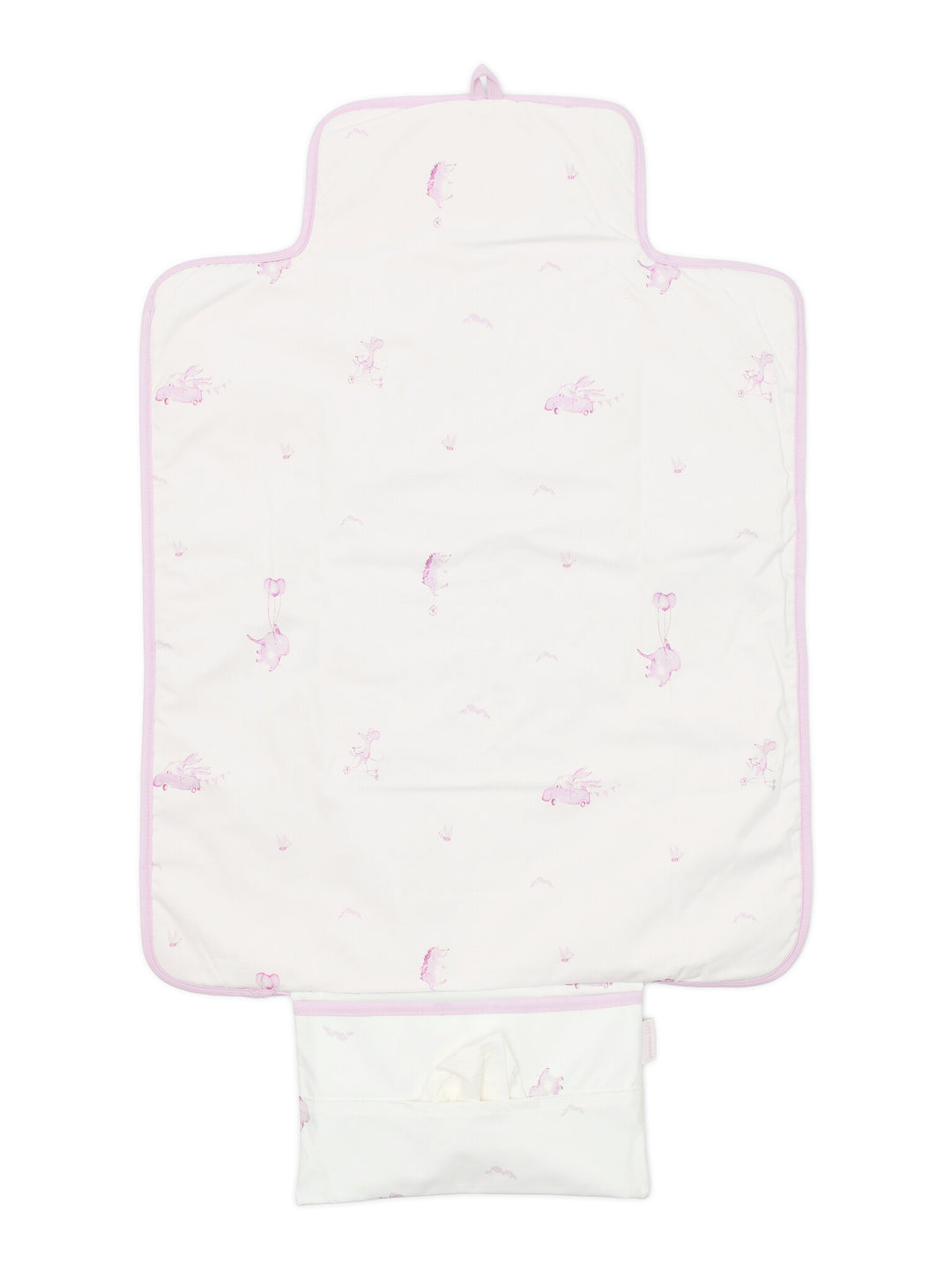 Poetree Kids reisverschoonmat jersey katoen | Personaliseerbaar met naam
