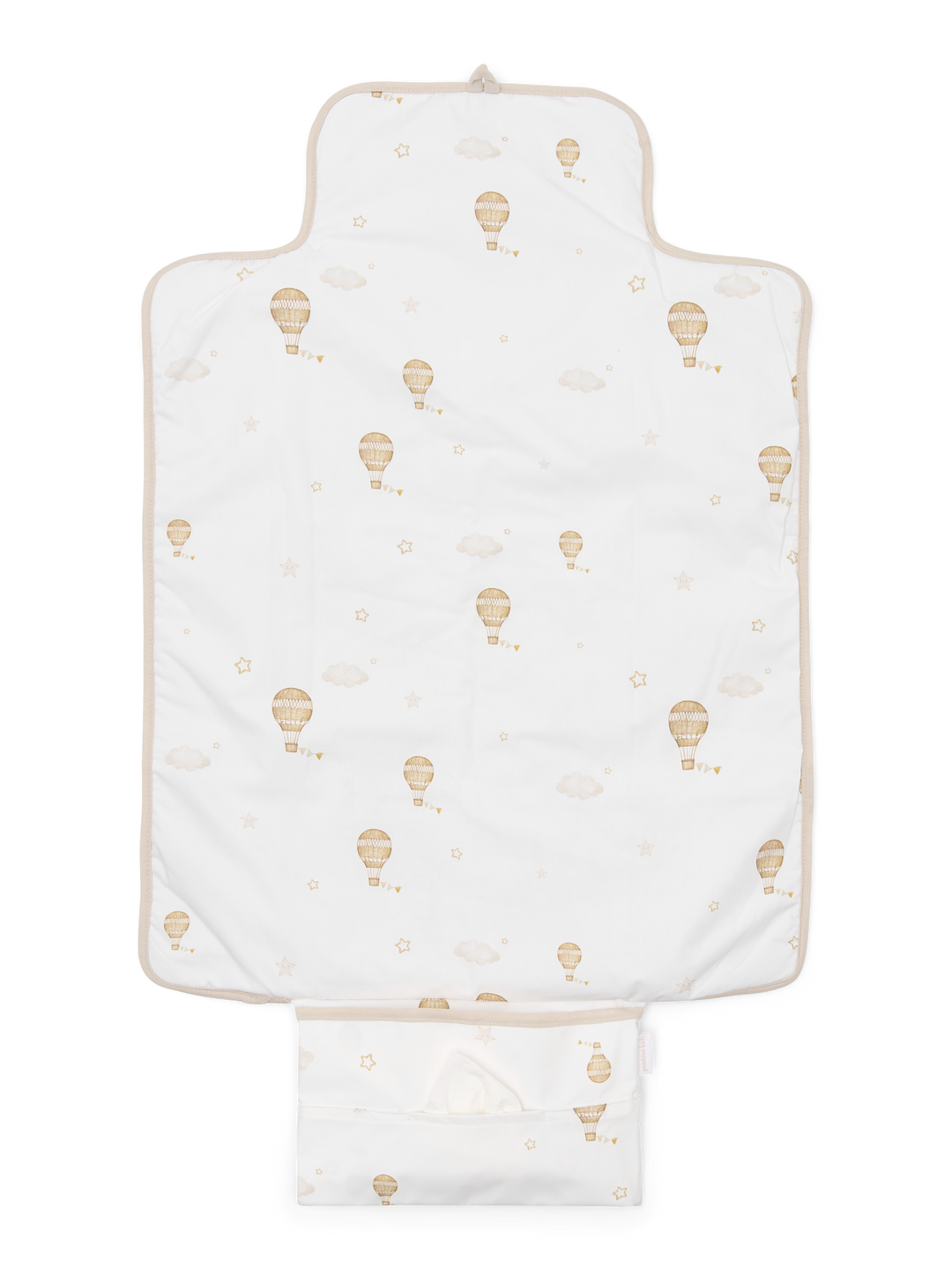 Poetree Kids reisverschoonmat jersey katoen | Personaliseerbaar met naam