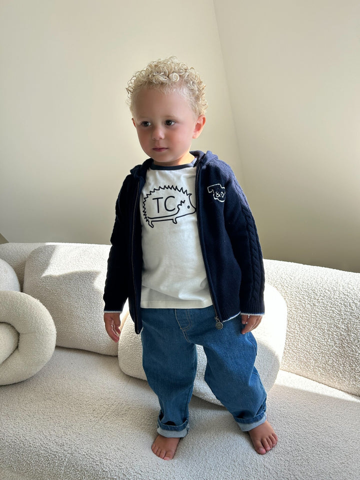 Jeans loose fit - Laranjinha