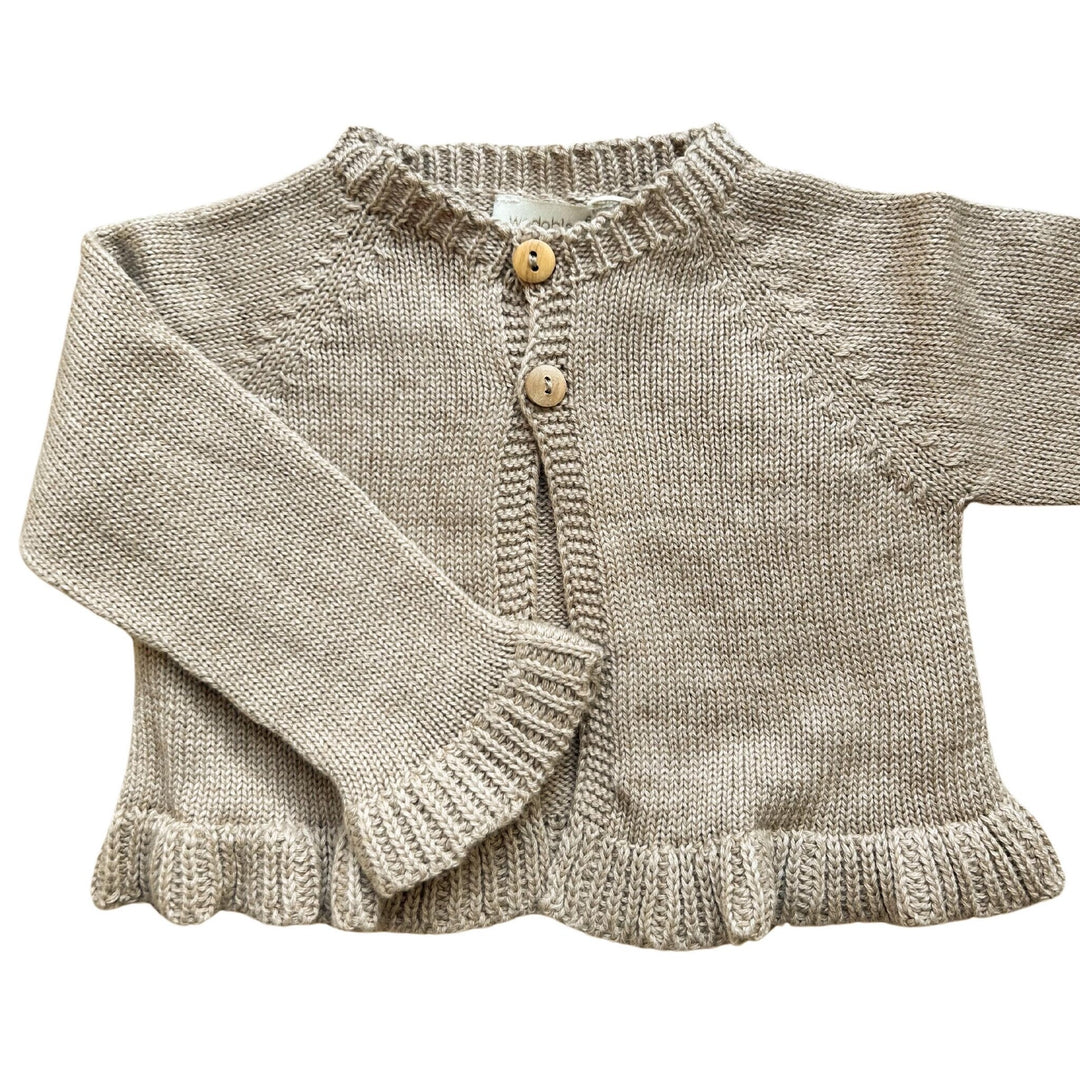 Vest/Bolero ruffle (camel) - Wedoble