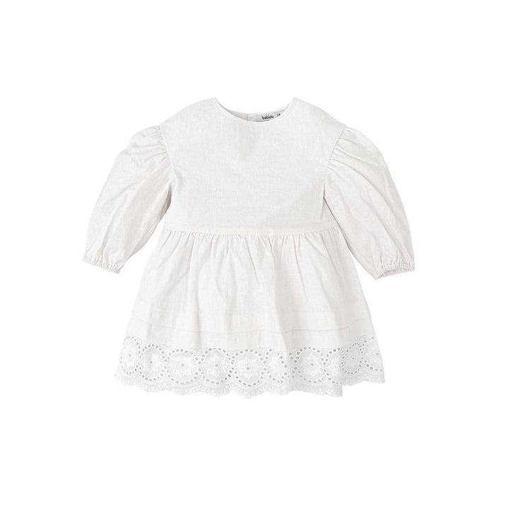 Jurk Linnen Broderie - Babidu