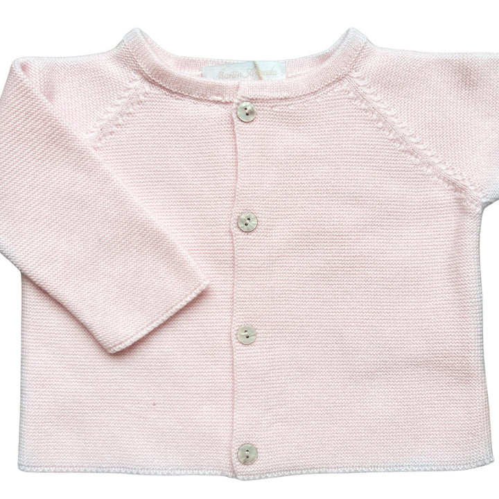 Vestje gebreid Capri (lichtroze) - Martin Aranda