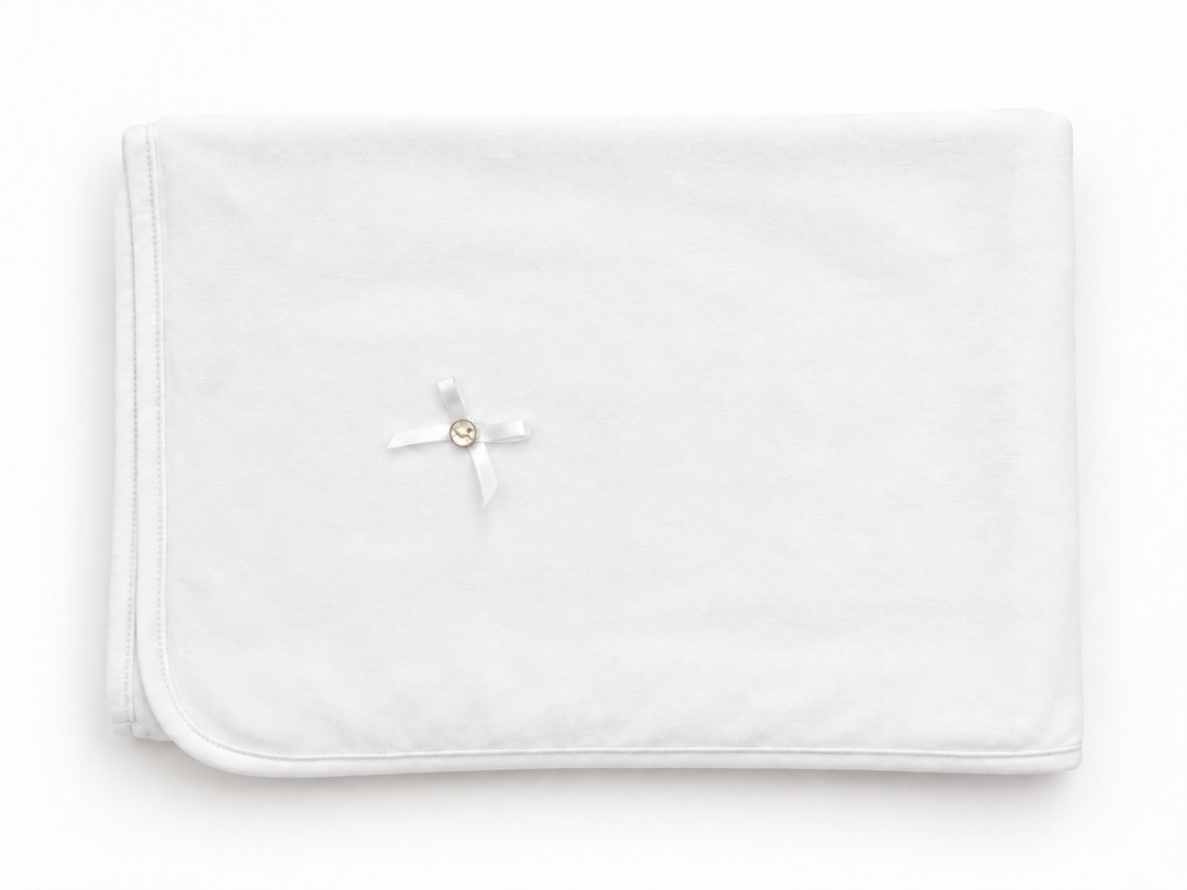 Pureté du Bébé velours deken | Personaliseerbaar