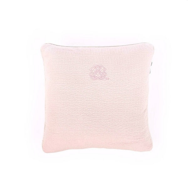 Sierkussen Cotton Pink gewafeld - Theophile et Patachou