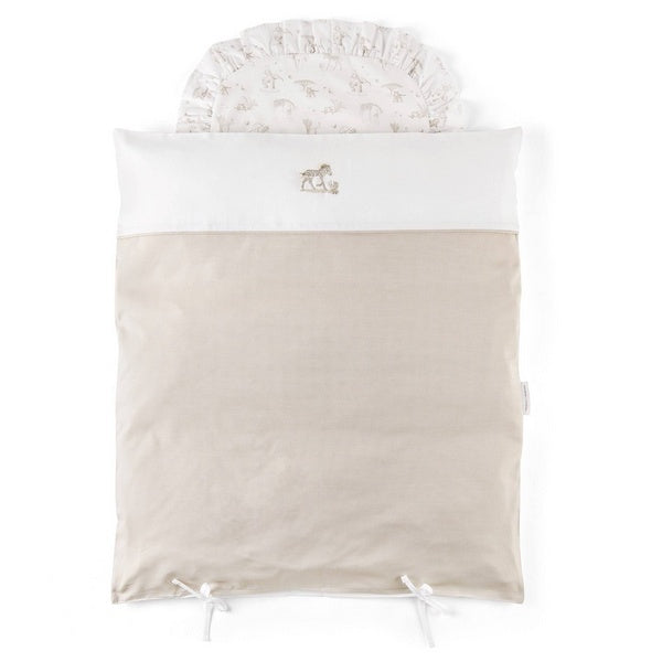 Wiegovertrek + kussenhoes Safari - Theophile et Patachou