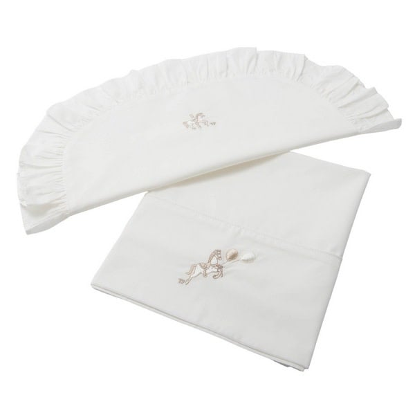 Wieglaken + kussen sloop Carrousel - Theophile et Pachou