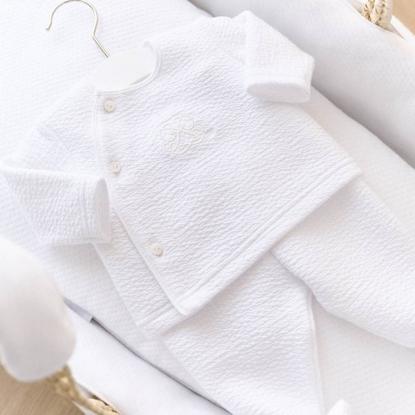 Babypakje 2-delig Cotton White - Theophile & Patachou