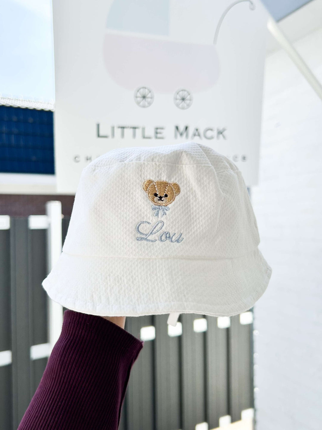 Zonnehoedje gepersonaliseerd (jongen) - Little Mack